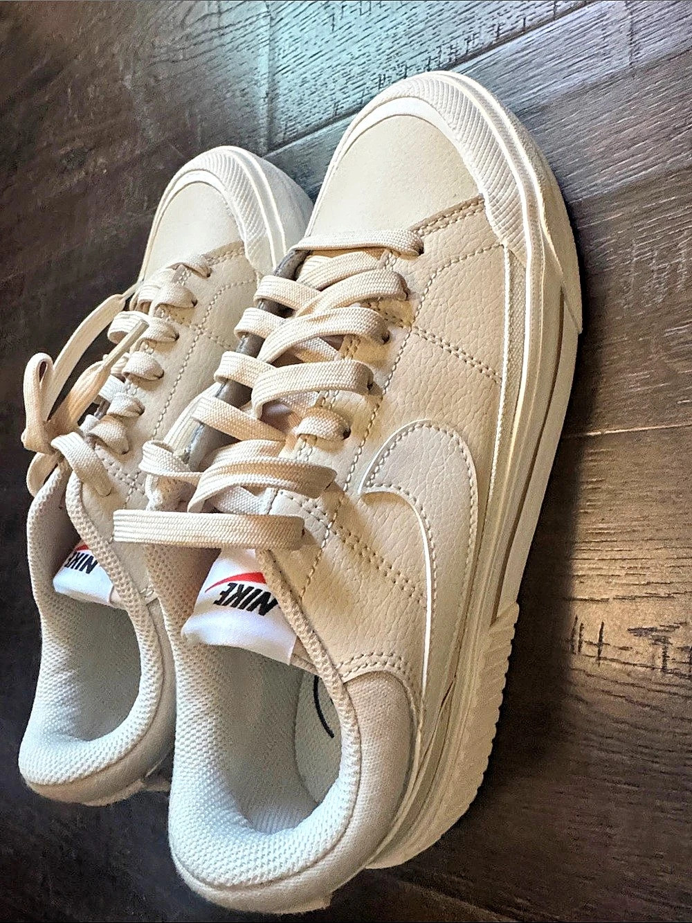 Nike Court Legacy Lift Pearl White Phantom Sneakers White